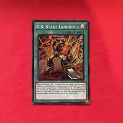 R.B. Stage Landing DUAD-EN096 Secret Rare Duelist's Advance NM 1st Ed YUGIOH - Image 1