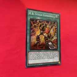 R.B. Stage Landing DUAD-EN096 Secret Rare Duelist's Advance NM 1st Ed YUGIOH - Image 3
