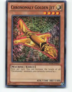 Chronomaly Golden Jet REDU-EN011 YuGiOh Card - Image 1