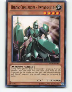 Heroic Challenger - Swordshield REDU-EN007 YuGiOh Card - Image 1