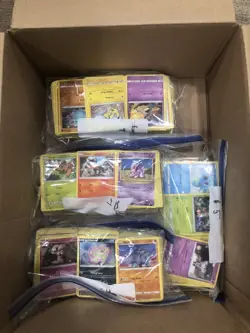 Bulk Lot Of 1200+ Modern Pokemon Cards- 2018 & Up Partial Holograms - Image 1