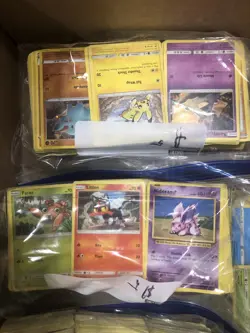 Bulk Lot Of 1200+ Modern Pokemon Cards- 2018 & Up Partial Holograms - Image 4