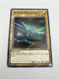 YSKR-EN006 The Dragon Dwelling in the Cave Unlimited Edition YuGiOh Card - Image 1