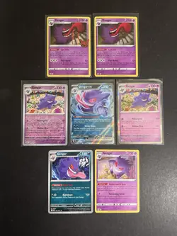 7 Gengar Rare Holo Reverse Pokemon Card Collection SWSH SV PTCG - Image 1