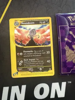 Pokemon Card Houndoom L 15/147 Aquapolis Non-Holo Rare 320🔥MP🔥 - Image 1