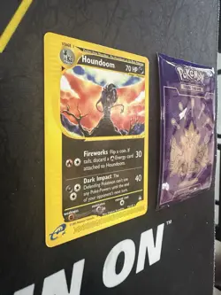 Pokemon Card Houndoom L 15/147 Aquapolis Non-Holo Rare 320🔥MP🔥 - Image 2