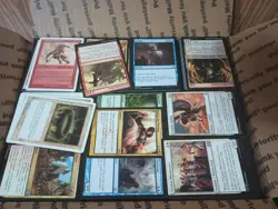 👀👀👀 4000+ mtg card lot uncommons commons edh modern commender 17 lbs - Image 1