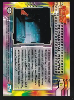 Mechanical Mewtwo #6 Topps Pokemon Card Mewtwo Strikes Back Movie Animation Ed. - Image 2