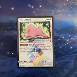 Ditto 154/214 Holo Rare Lost Thunder Prism Star Pokemon Card 2018. NM. - Image 2