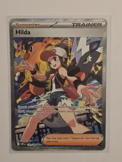 Hilda 171/086 Special Illustration Rare Trainer Card White Flare Pokemon TCG - Image 1