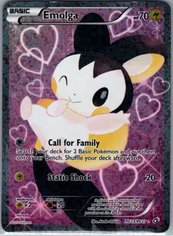 Emolga RC23/RC25 Full Art - Radiant Collection - Pokemon Card - LP - Image 1