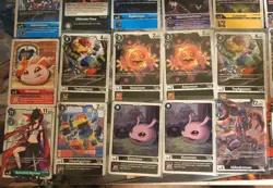 Digimon Card Game Bandai - Mixed Lot Of 100 Cards - Multiple Sets And Rarity L1 - Image 2