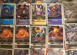 Digimon Card Game Bandai - Mixed Lot Of 100 Cards - Multiple Sets And Rarity L1 - Image 4