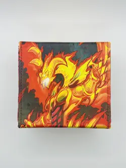 Yugioh Card Deck Box TCG Red Dragon Archfiend Fits 100 Cards Magnetic - Image 3