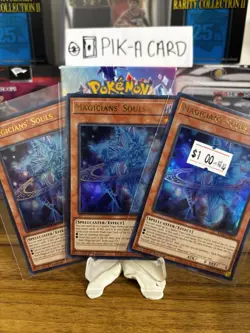 Magicians Souls 3x Card Playset Ultra Rare Ra02 - Image 1