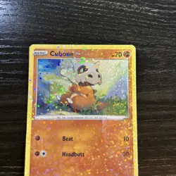 Cubone Holo Reflective 69/163 Battle Styles Set Rare Pokemon Card Custom Card - Image 4