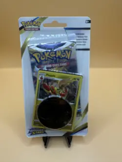 B-21 Pokemon Brilliant Stars Flapple promo card Checklane Blister Booster Pack - Image 1