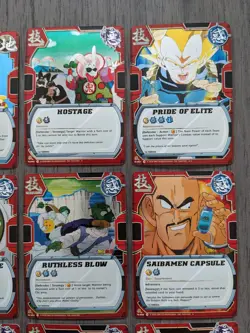 2008 Bandai Dragon Ball CCG The Awakening Holo Card Lot All Pack Fresh NM Rare - Image 3