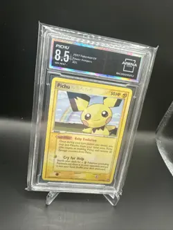 Mint Pichu Rare (Non-Holo) EX Power Keepers 21/108 Vintage Pokemon Card - Image 3