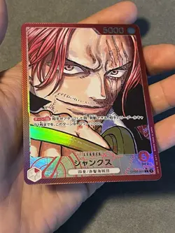 ONE PIECE Card Shanks OP09-001 L Emperors in the New World Japanese NM - Image 4