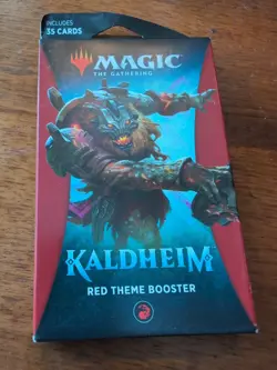 WOTC MtG Theme Packs Kaldheim Theme Booster Pack - Red New - Image 1