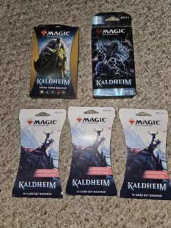 Magic: The Gathering - Kaldheim Viking Theme Booster Collector's Bundle - Image 1