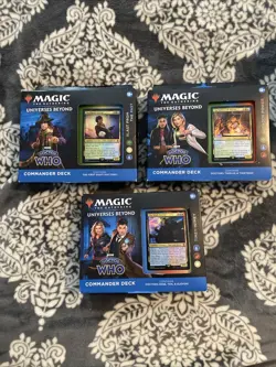 Magic the Gathering Doctor Who Blast from the Past Commander Deck Sealed 195166228815 - Image 1