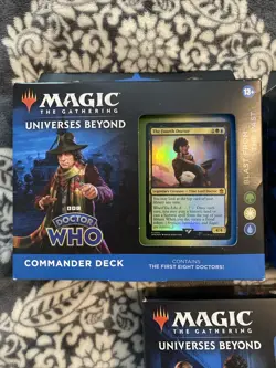 Magic the Gathering Doctor Who Blast from the Past Commander Deck Sealed 195166228815 - Image 2