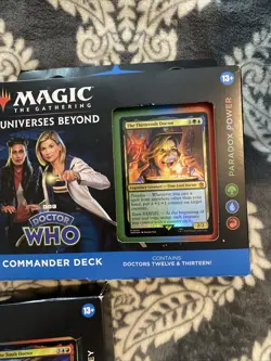 Magic the Gathering Doctor Who Blast from the Past Commander Deck Sealed 195166228815 - Image 3