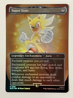 Super State (Rainbow Foil) Secret Lair Drop Rainbow Foil MTG NM - Image 1