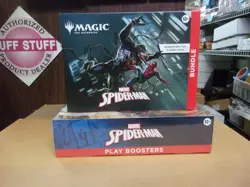 MTG MARVEL SPIDER-MAN EDITION PLAY BOOSTER BOX + BUNDLE BOX LOT - Image 1
