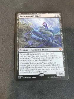 Rottenmouth Viper Bloomburrow #107 Mythic - Image 1