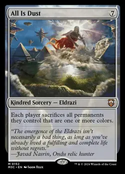 1x All Is Dust NM-Mint, English Commander: Modern Horizons 3 MTG Magic - Image 1