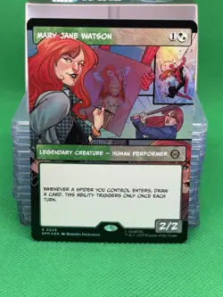 Mary Jane Watson (Borderless) - FOIL - R Marvel's Spider-Man 229 - MTG - Image 1