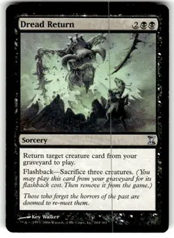 Dread Return Time Spiral Regular MTG NM - Image 1