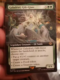 MTG Galadriel, Gift-Giver The Lord of the Rings: Tales of Middle-earth 0393 Reg. - Image 3