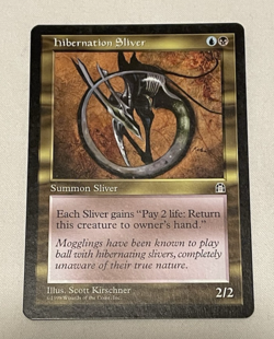 1x Hibernation Sliver - Stronghold - MTG - Magic the Gathering - LP/NM - Image 1