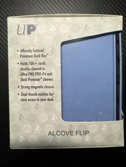 Pokemon TCG Ultra Pro Elite Series Lucario Alcove Flip Deck Box New - Image 4