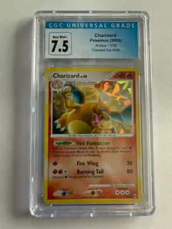 Pokemon - Charizard Cracked Ice Holo Arceus 1/99 CGC 7.5 Near Mint+! - Image 1