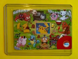 CHARIZARD TEAM ROCKET PIKACHU MEOWTH IVYSAUR Vending Prism Stickers Pokemon NM - Image 2