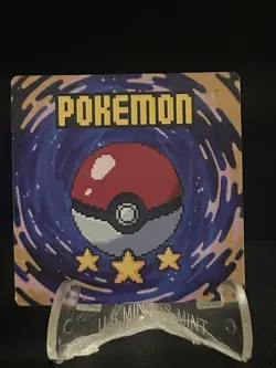 Pokemon Eif origin Gameboy Lenticular Natu/xatu #MM - Image 3
