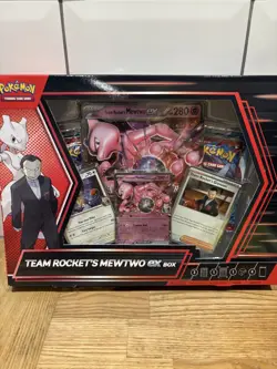 Pokemon TCG 🔥 Team Rocket's Mewtwo ex Box 💎 New & Sealed ✅ - Image 2