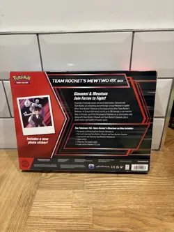 Pokemon TCG 🔥 Team Rocket's Mewtwo ex Box 💎 New & Sealed ✅ - Image 4