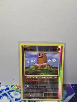 Pokemon TCG Diglett Evolutions 55/108 Reverse Holo Common - Image 1