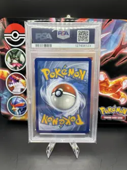 Pokemon 2019 SM Black Star Promo Lucario & Melmetal GX Fa #SM192 PSA 8 - Image 2