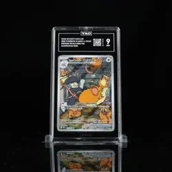 2025 Pokemon Destined Rivals #202/182 Team Rocket's Raticate IR TAG 9 - Image 1