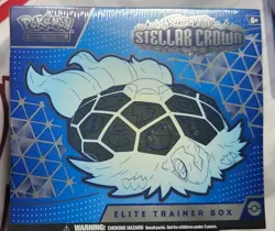 Pokemon TCG: S&V Stellar Crown Factory Sealed Elite Trainer Box - Image 1
