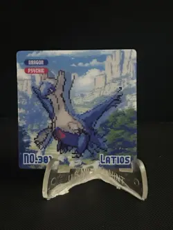 Pokemon Eif origin Gameboy Lenticular Latios #LL - Image 2