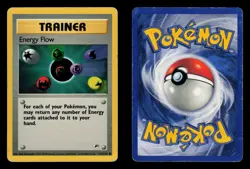 Energy Flow 122/132 - MP - Gym Heroes, WOTC Pokemon Vintage - Image 3