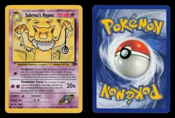Sabrina's Hypno 56/132 - LP - Gym Challenge, WOTC Pokemon Vintage - Image 3